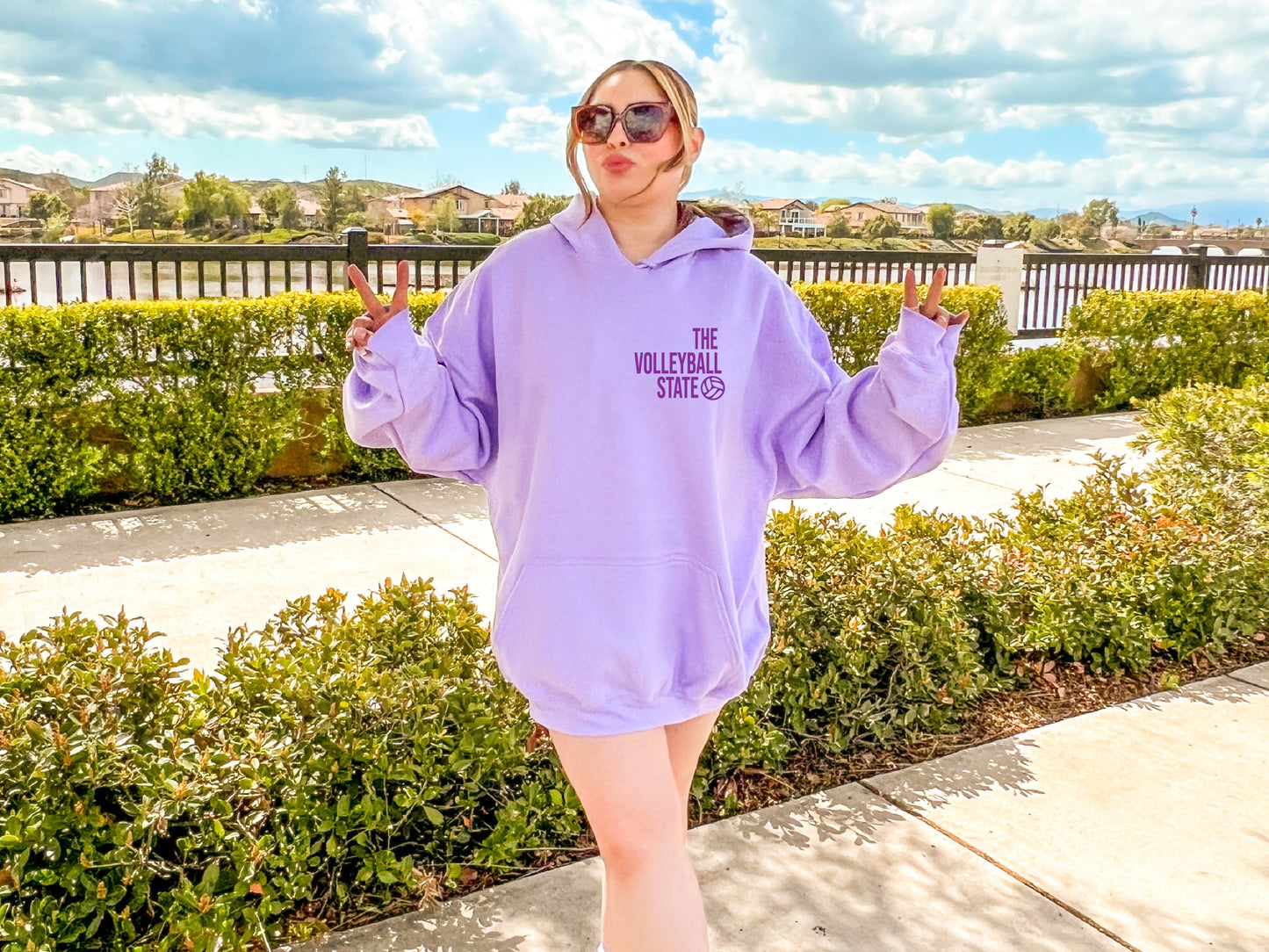 Statement Volleyball Hoodie