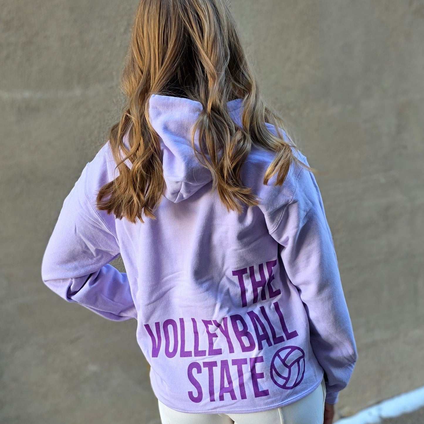 Volleyball State Hoodie