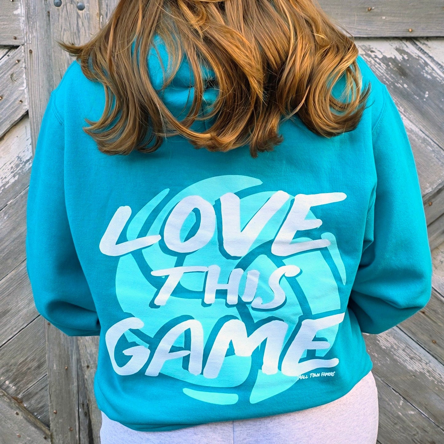 Love This Game Volleyball Hoodie