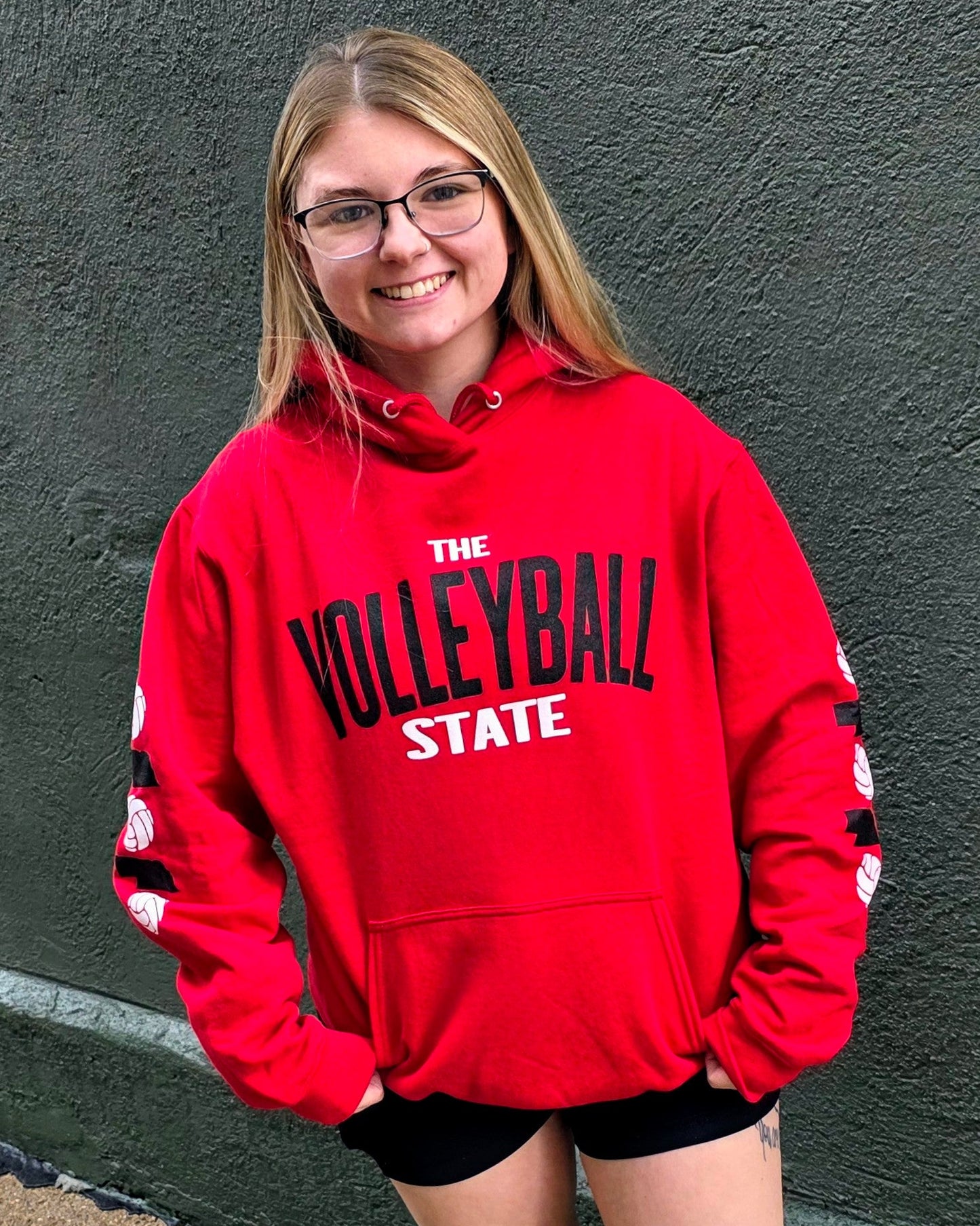 The VOLLEYBALL State Hoodie