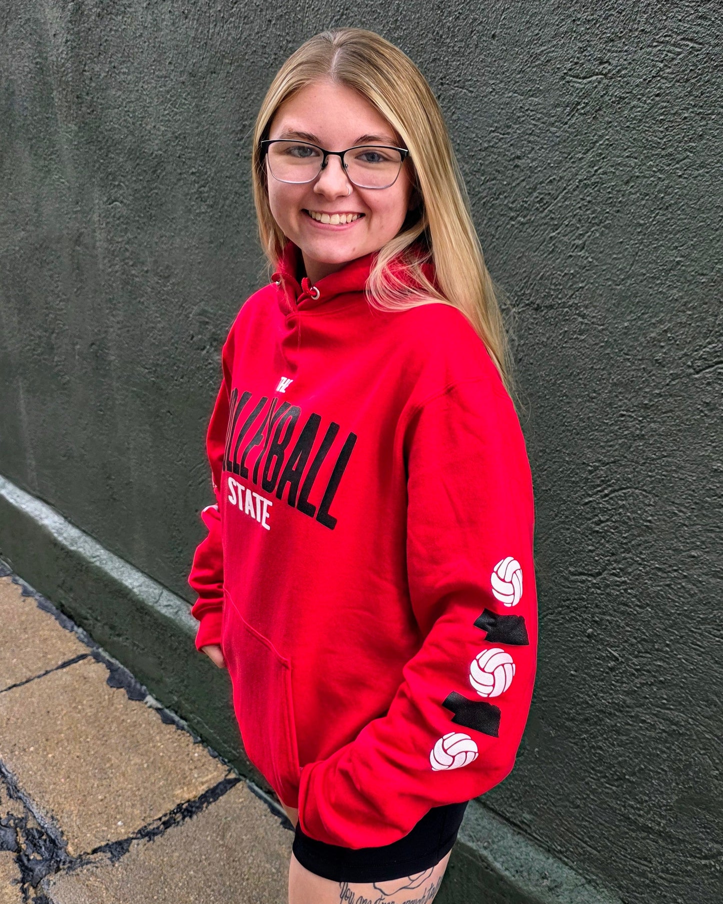 The VOLLEYBALL State Hoodie