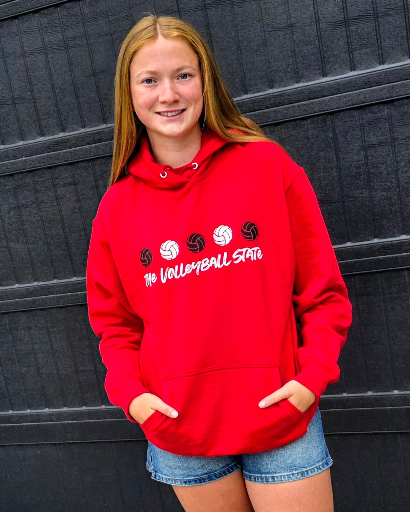 Big Volleyball State Hoodie