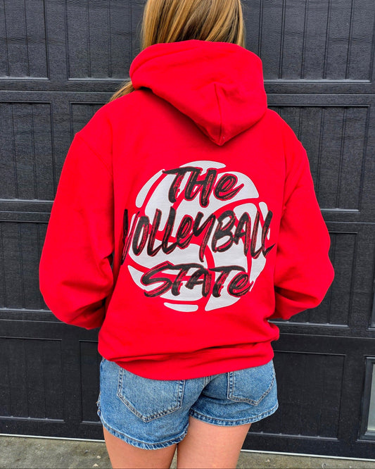 Big Volleyball State Hoodie