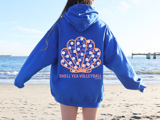 Shell Yea Volleyball Hoodie