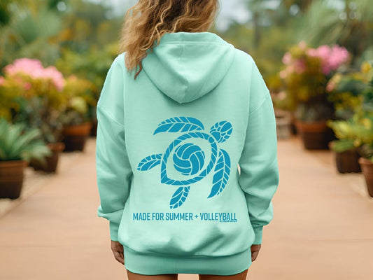 Volleyball Sea Turtle Hoodie