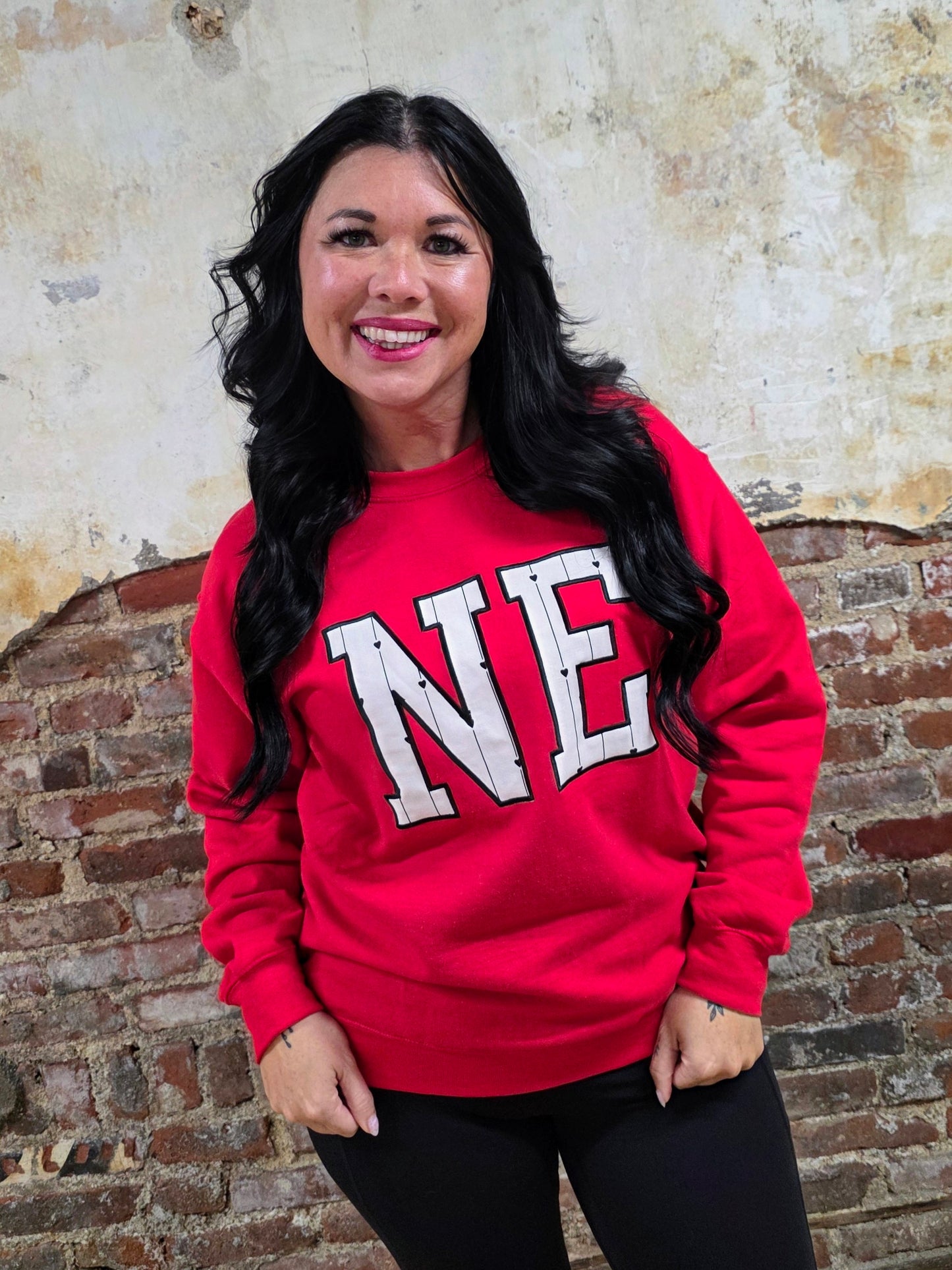 NE Hearts Sweatshirt