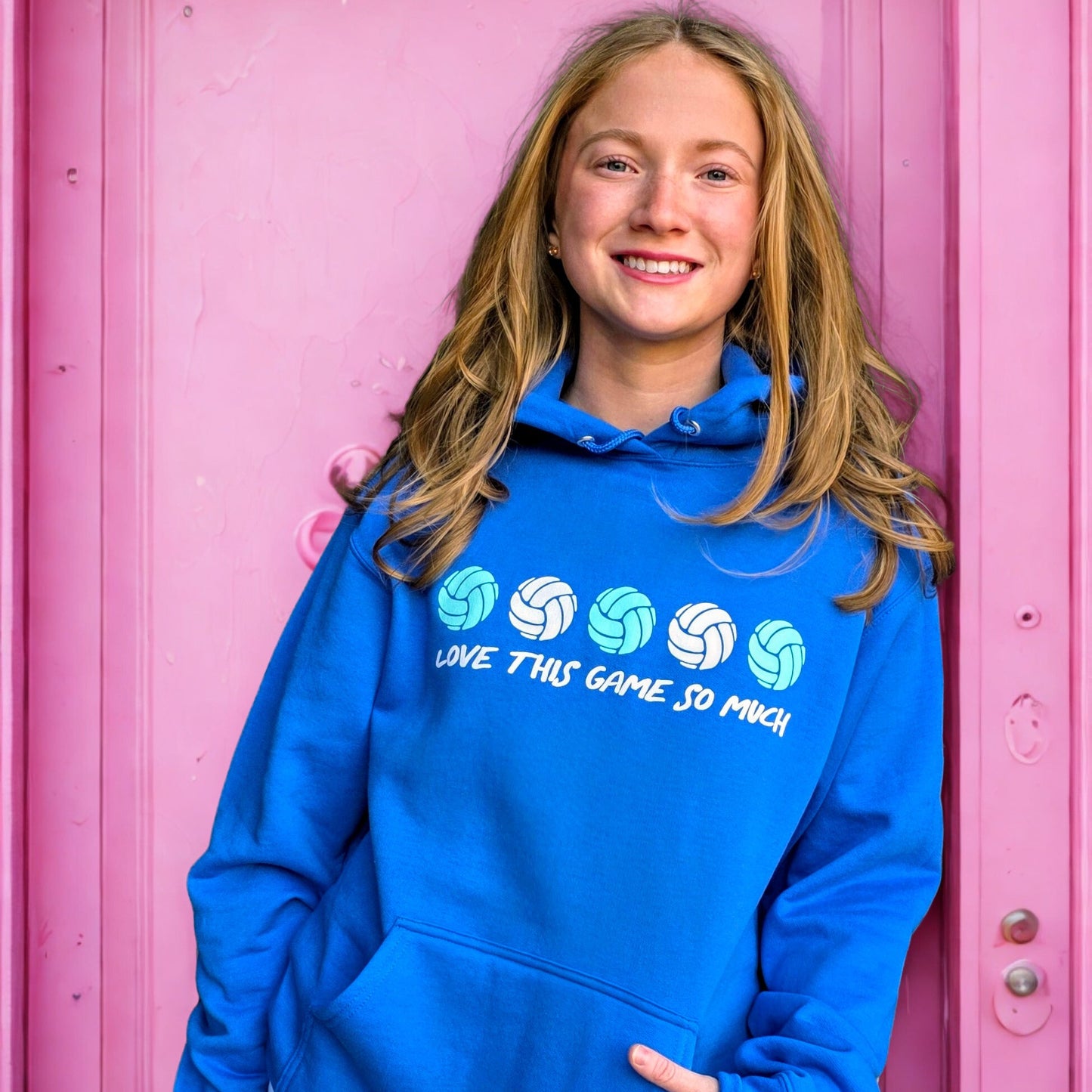Love This Game Volleyball Hoodie