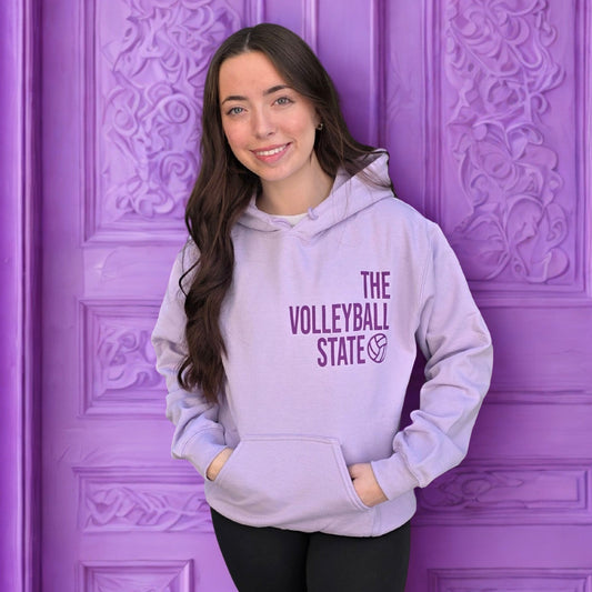 Volleyball State Hoodie
