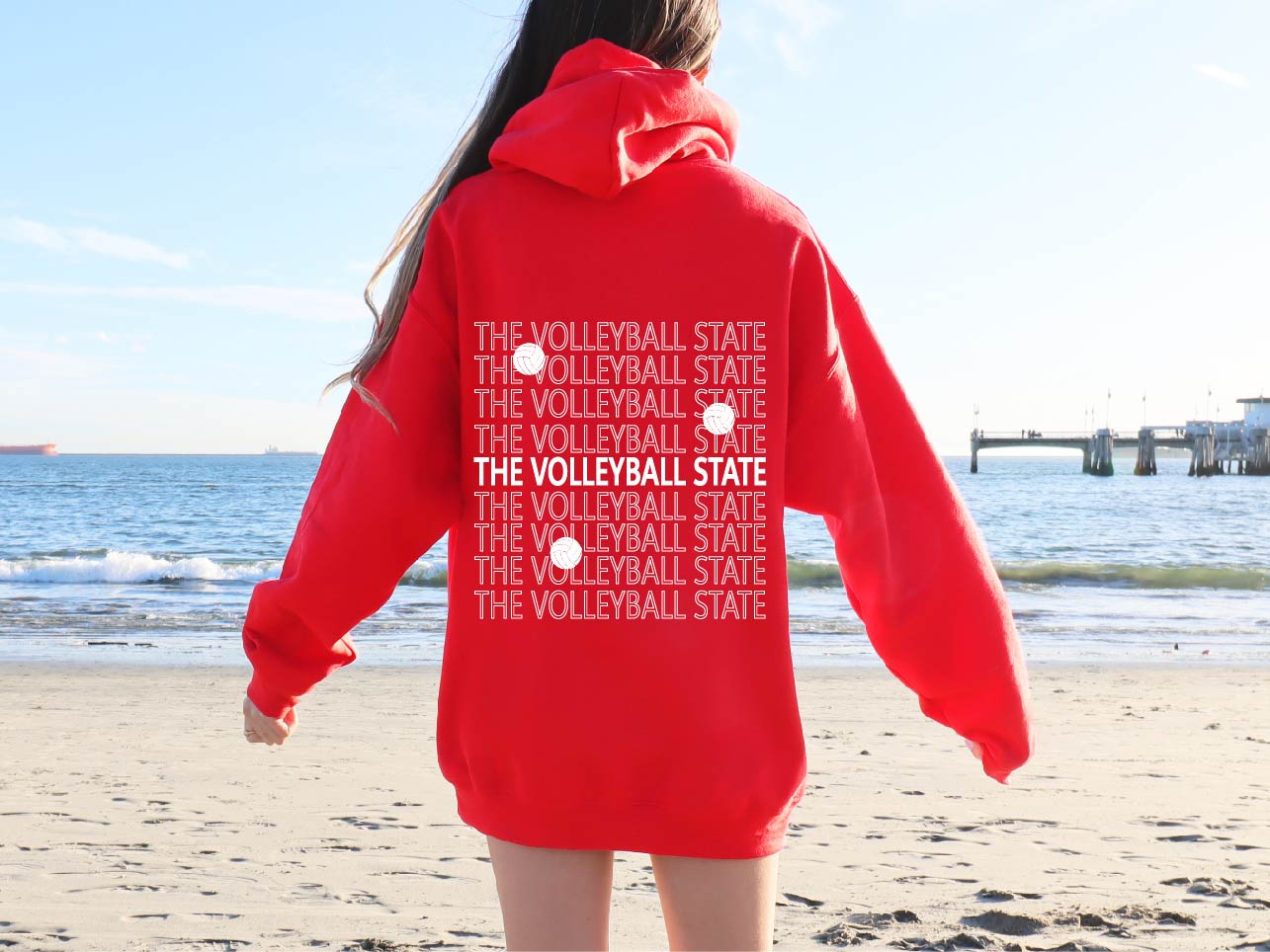 Repeat Volleyball Hoodie